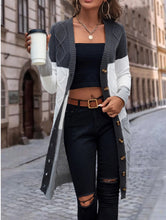 Load image into Gallery viewer, Color-block Cardigan
