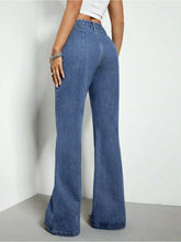 Load image into Gallery viewer, High waisted extra long jeans
