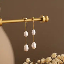 Load image into Gallery viewer, Pearl Earrings
