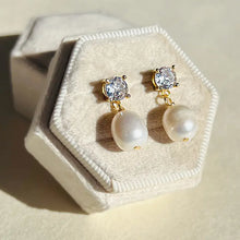 Load image into Gallery viewer, Pearl Earrings
