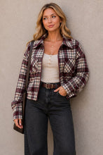 Load image into Gallery viewer, Plaid Fall Jacket
