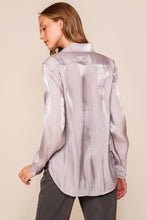 Load image into Gallery viewer, Silver Formal Blouse
