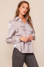 Load image into Gallery viewer, Silver Formal Blouse
