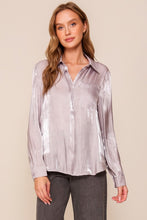 Load image into Gallery viewer, Silver Formal Blouse
