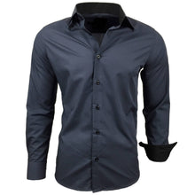 Load image into Gallery viewer, Plain Two-Tone Basic Shirt

