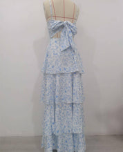 Load image into Gallery viewer, Bow Party Floral Cake Tiered Dress
