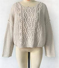 Load image into Gallery viewer, Winter Twist sweater
