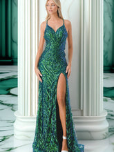 Load image into Gallery viewer, Mermaid Strappy Prom
