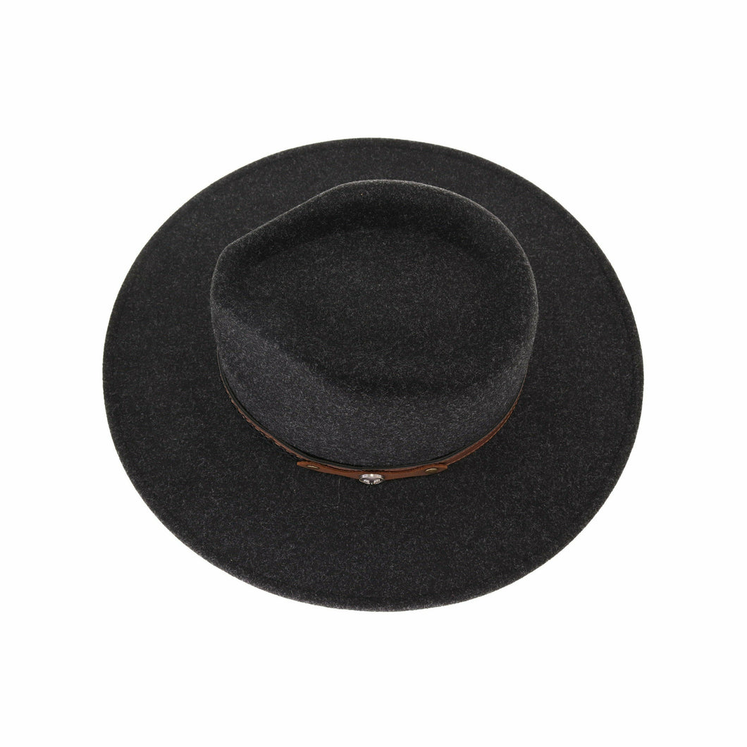 Decorative Trim Band Vegan Fabric C.C Panama HAT WF5