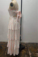Load image into Gallery viewer, Bow Party Floral Cake Tiered Dress
