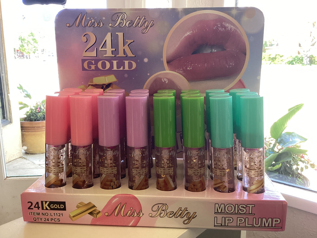24k Gold Lip Plumper & Lip Gloss