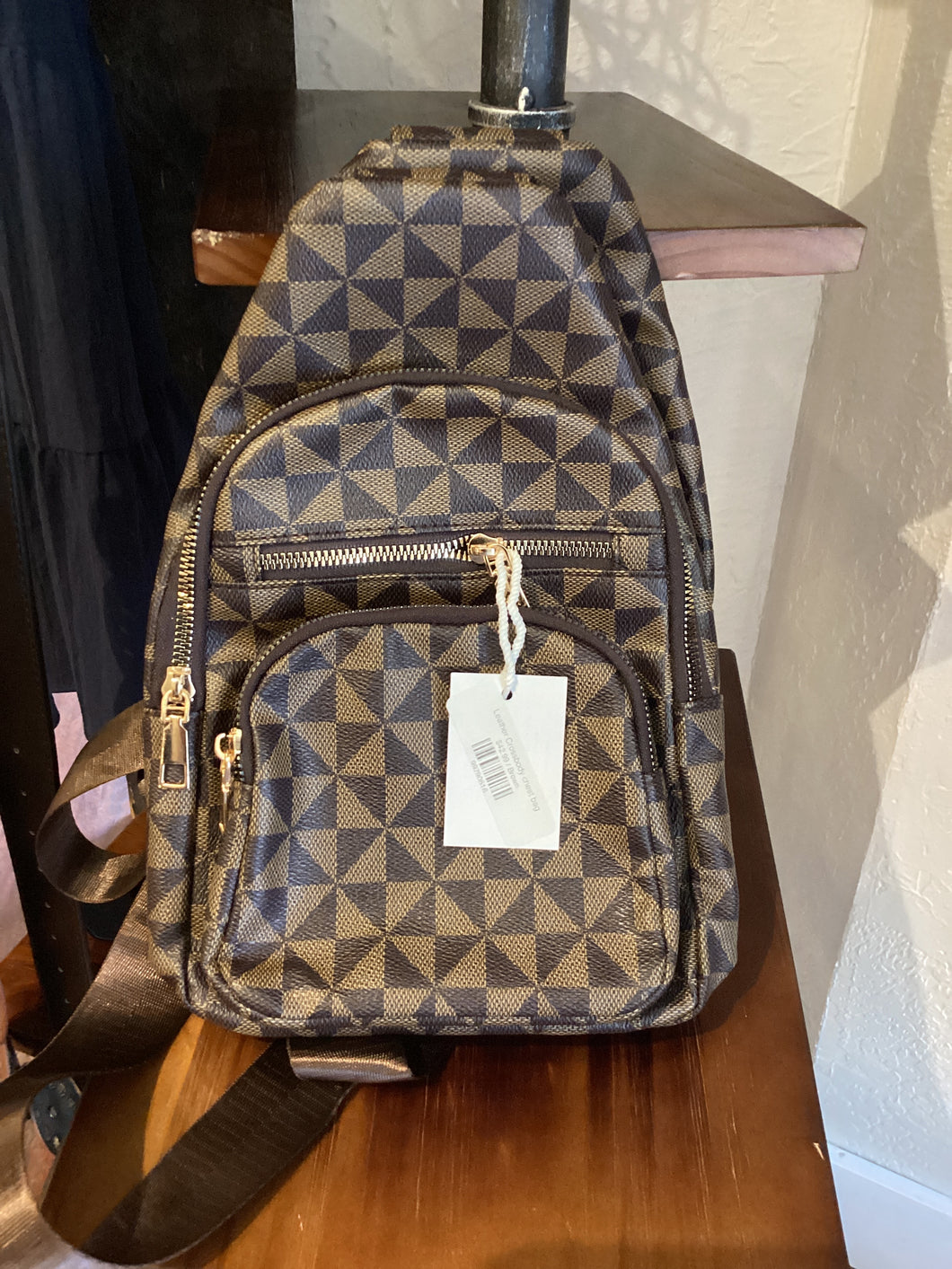 Leather Crossbody chest bag
