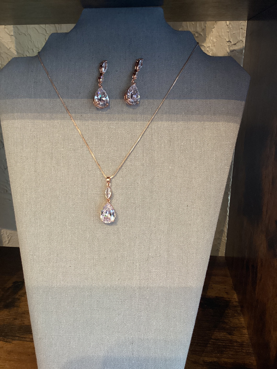 Rose Gold Diamond Set