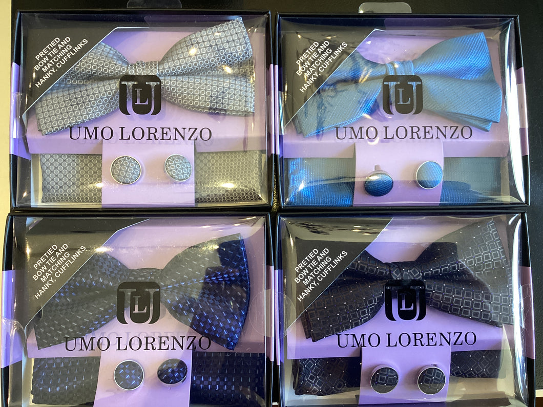 Bow tie & cuff links